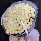 Купить 101 Эквадорская роза Мондиаль с доставкой в город Истра: цена заказать